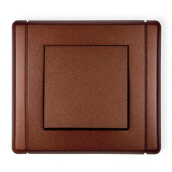 FLEXI Łącznik jednobiegunowy brązowy metalik 9FWP-1