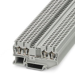 Część do listwy zaciskowej Phoenix Contact 28 do 12AWGObudowa ze sprężyną ST 2.5-QUATTRO-BE 800 V