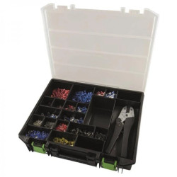 Praska z zestawem końcówek tulejkowych i rurkowych, 270895, Haupa