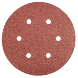 Krążki ścierne 150mm K80 5szt. z 6 otworami 55H953