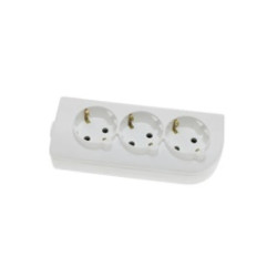 Rozgałęźnik do przedłużacza 3-gniazda z/u SCHUKO GS-30