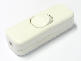 Przełącznik przelotowy lampkowy Ł4 NTM 3A 250V biały ON-OFF