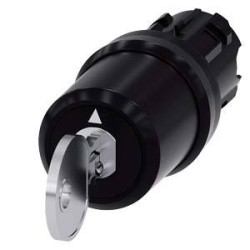 Siemens 3SU10005BP310AA0 3SU1000-5BP31-0AA0 Przełącznik kluczykowy 2 x 45 ° IP66, IP67, IP69/IP69K 1 szt.