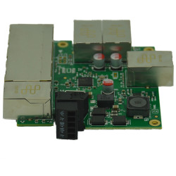 Brainboxes SW-108 Industrial Embeddable 8 Port Ethernet Switch