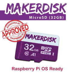 Cytron Raspberry Pi Approved MakerDisk microSD Card with RPi OS - 32GB