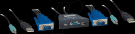 88887170 2-Port KVM Switch, VGA