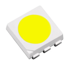 Cool White 5050 SMD PLCC-6 LED 1200mcd 120°