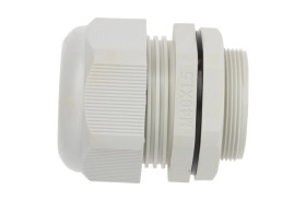 Dławnica kablowa poliamidowa M40 IP68 DP-EN 40 HM szara E03DK-01040100601