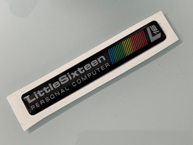 Little 16 case badge (c64c case)