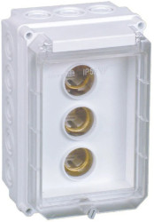 Skrzynka zabezpieczeniowa z ruchomą pokrywą SB-K-5I 63A (3xE-33) IP-55 062