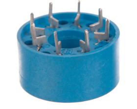 Gniazdo do przekaźników serii 60.12 88.12 do płytki drukowanej (średnica 20,5mm) 90.14