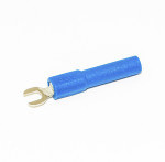 Konektor zaciskowy płaski Izolowane, Czerwony Mueller Electric