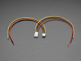 Adafruit 2.0mm Pitch 3-pin Cable Matching Pair - JST PH Compatible