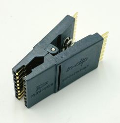 Klips testowy / pomiarowy DIL16 (PDIP 16-pin R=2,54mm)