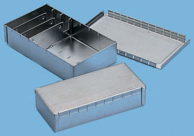 Obudowa do płytek PCB, Stal cynowana, 83 x 50 x 26mm