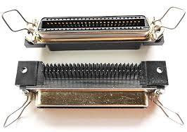 Centronics gniazdo w obudowie 50pin na druk kątowe