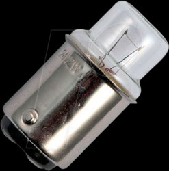 153039300 BA15d T14x30, 24 V, 208 mA, 5 W, C2F, 2K hrs, clear