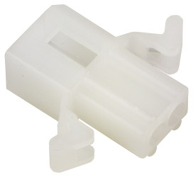 Obudowa złącza 2-pinowe -rzędowe raster: 3.68mm Molex Męski Montaż na panelu STANDARD .062" Zaciski PC Tail męskie