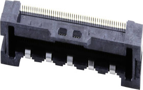 Molex Listwa kołkowa, żeńska, do wbudowania, standardowa Ilość pinów 50 Wymiary siatki: 0.5 mm 501786-5091 1 szt. taśma