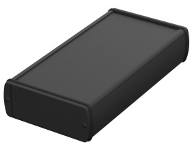 Obudowa ogólnego użytku Aluminium szerokość zew. 32 mm długość zew. 82 mm wys. zew. 32 mm Bopla IP65 Czarny