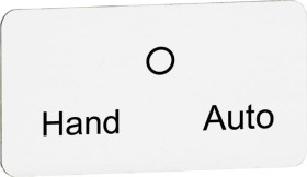 ABB MA6_1083 1SFA611930R1083 Wstawianie tekstu (S x W) 27 mm x 1 mm 1 szt.