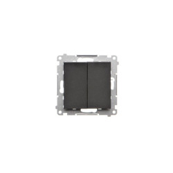 Przycisk zwierny poczwórny TP4.01/149 czarny mat Simon55 Kontakt-Simon