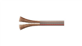 Przewód Głośnikowy Tp 2X2,5 Ofc Transparentny S8324 /100M/