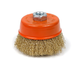 Szczotka czołowa z gwintem do szliferek kątowy M14 85 mm (54-156)