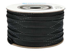 Rurka osłonowa 1cal Czarny PET Alpha Wire