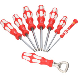 Wera 05347821001 Kraftform Sports Edition Wales 8 Piece Screwdriver Set
