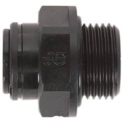 Sealey JGC838 Straight Adaptor 8mm x 3/8&quot;BSP Pack of 5