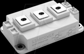 GD400HFY120C2S IGBT array module, half bridge, 1200 V, 400 A, C2.3 housing