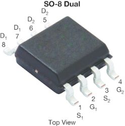 Si4590DY N- and P-Channel 100 V (D-S) MOSFET