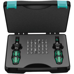 Wera 05074738001 7440/41 26-Piece Kraftform Adjustable Torque Screwdriver Set