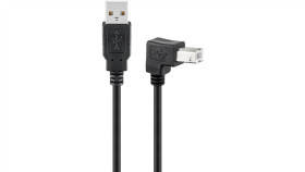 Kabel Usb 2.0 Hi-Speed, Czarny - Długość Kabla 5 M