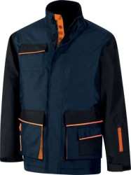 Kurtka nieprzemakalna - płótno Oxford 100 poliester membrana TPU kolor Granatowo-czarny, rozmiar: M, PALMABMTM