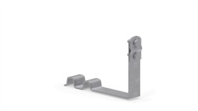 Uchwyt Pod Dachówkę L-100Mm Ocynk Z Zamkiem Skręcany 10.5.1/S Og /91009002/