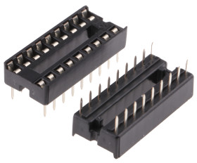 Podstawka DIL 2.54mm Pitch 7.62mm Row Spacing 18-pinowe, Przewlekany Formowany Pin, 1A ASSMANN WSW