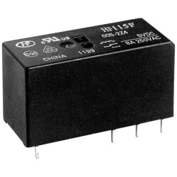 Hongfa HFD2/005-S-D PCB Relay 5V 3A 2 Change-Overs 1 piece