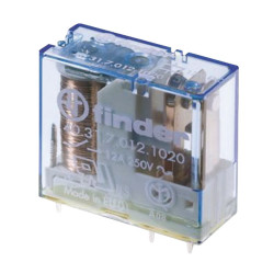 Finder 40.61.7.012.1020 PCB Mount Relay 12VDC 16A 1CO SPDT