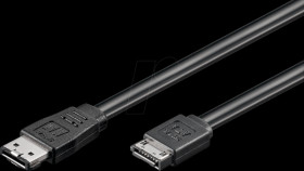 93246 Cable SATA 6 Gb/s connector &gt; eSATA connector, 0.5 m.