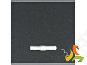 LUMINA Klawisz kontrolny z symbolem "Schody" czarny WL6133 HAGER