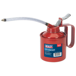 Sealey TP05 Metal Oil Can Flexi Spout 500ml