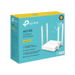 Router TP-LINK C24 ARCHER 4xRJ45 WiFi (kablówka) AC750 dual band (2,4/5 GHz)