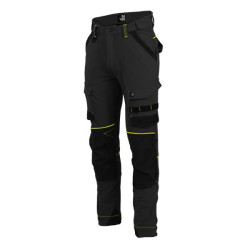 Męski, L: 111.5cm, kolor: Czarny, żółty, materiał: 8% elastanu, 92% poliamidu, Nine worths 31cal 78cm