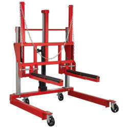 Sealey W508T Wheel Removal Trolley 500kg Yankee Adjustable Width