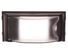 Simon Connect Płytka CIMA pod wyłącznik dwupolowy szary grafit S195N/14