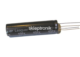 Kondensator elektr. 22uF/400V 105*C smukły