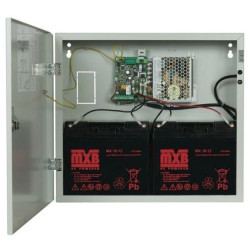 Zasilacz SSP, 24V Imax b 2,5A, Imax a 2,1A, z akumulatorami 2x12V18Ah, Merawex