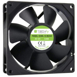 wentylator PC 80x80x2/5 m/m 12V DC Molex 4-Pin Techly